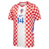 Maglia ufficiale Croazia Perišić 14 Casa Mondiali 2026 per Uomo