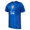 Maglia ufficiale Croazia Perišić 14 Trasferta Mondiali 2026 per Uomo