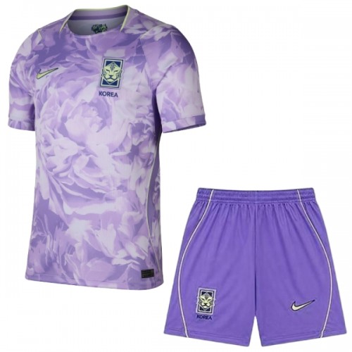 Maglia ufficiale Corea del Sud Trasferta Mondiali 2026 per Bambino Maglia ufficiale Corea del Sud Trasferta Mondiali 2026 per Bambino