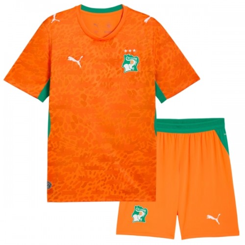 Maglia ufficiale Costa d`Avorio Casa Mondiali 2026 per Bambino Maglia ufficiale Costa d`Avorio Casa Mondiali 2026 per Bambino