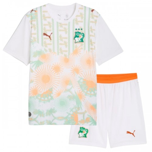 Maglia ufficiale Costa d`Avorio Trasferta Mondiali 2026 per Bambino Maglia ufficiale Costa d`Avorio Trasferta Mondiali 2026 per Bambino