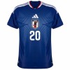 Maglia ufficiale Giappone Kubo 20 Casa Mondiali 2026 per Uomo