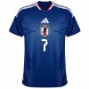 Maglia ufficiale Giappone Mitoma 7 Casa Mondiali 2026 per Uomo