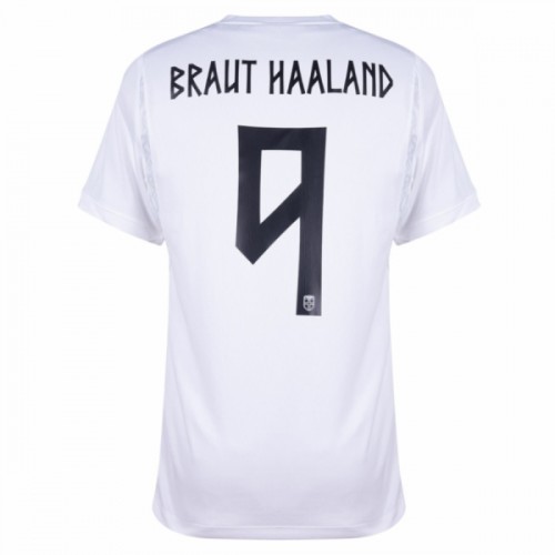 Maglia ufficiale Norvegia Haaland 9 Alternativa Mondiali 2026 per Uomo Maglia ufficiale Norvegia Haaland 9 Alternativa Mondiali 2026 per Uomo