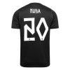 Maglia ufficiale Norvegia Nusa 20 Trasferta Mondiali 2026 per Bambino