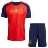 Maglia ufficiale Spagna 2 Stars Casa Mondiali 2026 per Bambino