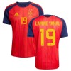 Maglia ufficiale Spagna 2 Stars Lamine Yamal 19 Casa Mondiali 2026 per Uomo Maglia ufficiale Spagna 2 Stars Lamine Yamal 19 Casa Mondiali 2026 per Uomo