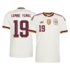 Maglia ufficiale Spagna 2 Stars Lamine Yamal 19 Trasferta Mondiali 2026 per Uomo