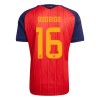 Maglia ufficiale Spagna 2 Stars Rodrigo 16 Casa Mondiali 2026 per Uomo