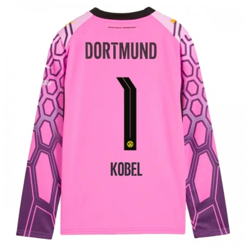 Maglia da Calcio Portiere a Maniche Lunghe Borussia Dortmund Kobel 1 Trasferta 2026-27 Rosa per Uomo Maglia da Calcio Portiere a Maniche Lunghe Borussia Dortmund Kobel 1 Trasferta 2026-27 Rosa per Uomo