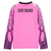 Maglia da Calcio Portiere a Maniche Lunghe Borussia Dortmund Trasferta 2026-27 Rosa per Bambino