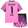 Maglia da Calcio Portiere Borussia Dortmund Kobel 1 Trasferta 2026-27 Rosa per Bambino Maglia da Calcio Portiere Borussia Dortmund Kobel 1 Trasferta 2026-27 Rosa per Bambino