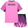 Maglia da Calcio Portiere Borussia Dortmund Trasferta 2026-27 Rosa per Bambino