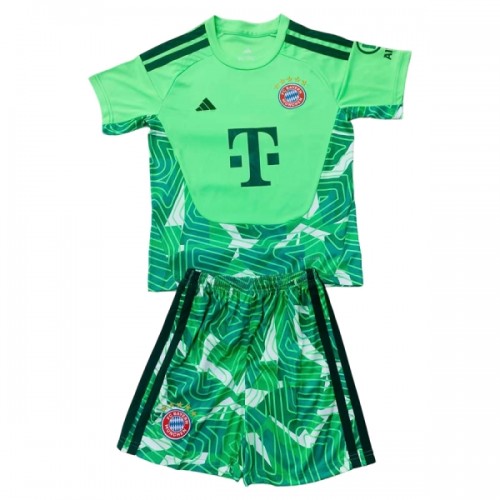 Maglia da Calcio Portiere FC Bayern Monaco 2026-27 Verde per Bambino Maglia da Calcio Portiere FC Bayern Monaco 2026-27 Verde per Bambino