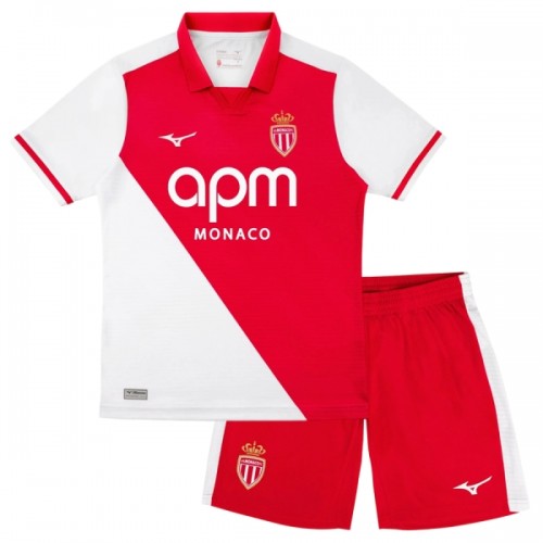 Maglia ufficiale AS Monaco Casa 2026-27 per Bambino Maglia ufficiale AS Monaco Casa 2026-27 per Bambino