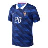 Maglia ufficiale Francia Desire Doue 20 Casa Mondiali 2026 per Uomo