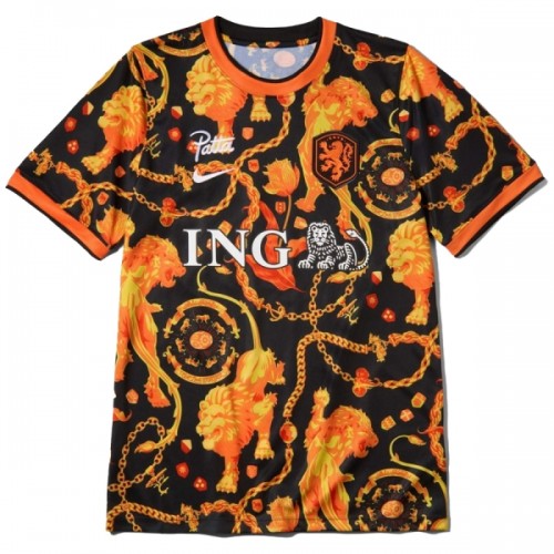 Maglia ufficiale Paesi Bassi Pre-Match Special Edition Mondiali 2026 per Uomo Maglia ufficiale Paesi Bassi Pre-Match Special Edition Mondiali 2026 per Uomo