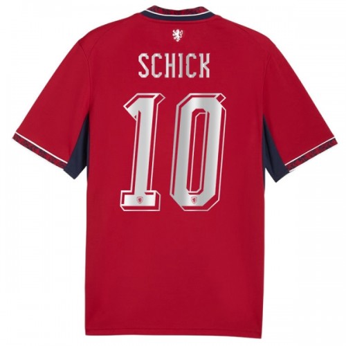 Maglia ufficiale Repubblica Ceca Schick 10 Casa Mondiali 2026 per Uomo Maglia ufficiale Repubblica Ceca Schick 10 Casa Mondiali 2026 per Uomo