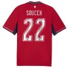 Maglia ufficiale Repubblica Ceca Soucek 22 Casa Mondiali 2026 per Uomo
