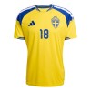 Maglia ufficiale Svezia Ayari 18 Casa Mondiali 2026 per Uomo
