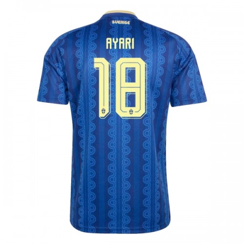 Maglia ufficiale Svezia Ayari 18 Trasferta Mondiali 2026 per Uomo Maglia ufficiale Svezia Ayari 18 Trasferta Mondiali 2026 per Uomo