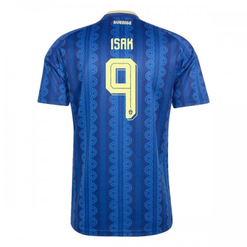 Maglia ufficiale Svezia Isak 9 Trasferta Mondiali 2026 per Uomo Maglia ufficiale Svezia Isak 9 Trasferta Mondiali 2026 per Uomo