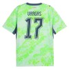 Maglia ufficiale Svizzera Vargas 17 Trasferta Mondiali 2026 per Uomo Maglia ufficiale Svizzera Vargas 17 Trasferta Mondiali 2026 per Uomo