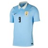 Maglia ufficiale Uruguay Luis Suarez 9 Casa Mondiali 2026 per Uomo