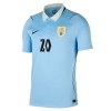 Maglia ufficiale Uruguay Maximiliano Araujo 20 Casa Mondiali 2026 per Uomo