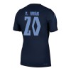 Maglia ufficiale Uruguay Maximiliano Araujo 20 Trasferta Mondiali 2026 per Uomo Maglia ufficiale Uruguay Maximiliano Araujo 20 Trasferta Mondiali 2026 per Uomo
