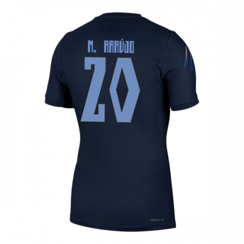 Maglia ufficiale Uruguay Maximiliano Araujo 20 Trasferta Mondiali 2026 per Uomo Maglia ufficiale Uruguay Maximiliano Araujo 20 Trasferta Mondiali 2026 per Uomo