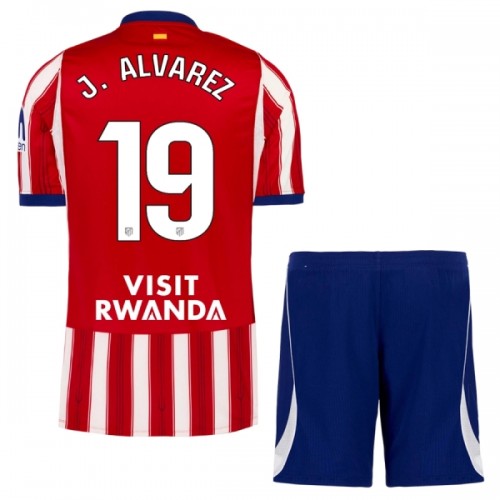 Maglia ufficiale Atlético Madrid J. Alvarez 19 Casa 2026-27 per Bambino Maglia ufficiale Atlético Madrid J. Alvarez 19 Casa 2026-27 per Bambino