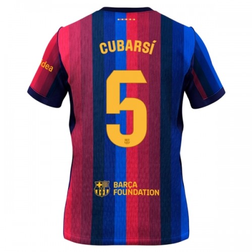 Maglia ufficiale Barcellona Cubarsi 5 Casa 2026-27 per Uomo Maglia ufficiale Barcellona Cubarsi 5 Casa 2026-27 per Uomo