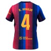 Maglia ufficiale Barcellona R. Araujo 4 Casa 2026-27 per Bambino