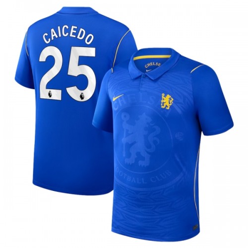 Maglia ufficiale Chelsea Caicedo 25 Casa 2026-27 per Uomo Maglia ufficiale Chelsea Caicedo 25 Casa 2026-27 per Uomo