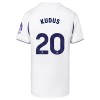Maglia ufficiale Tottenham Hotspur Kudus 20 Casa 2026-27 per Bambino