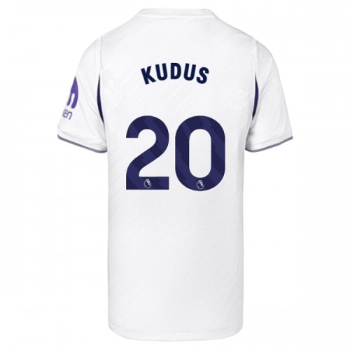 Maglia ufficiale Tottenham Hotspur Kudus 20 Casa 2026-27 per Uomo Maglia ufficiale Tottenham Hotspur Kudus 20 Casa 2026-27 per Uomo