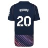 Maglia ufficiale Tottenham Hotspur Kudus 20 Trasferta 2026-27 per Bambino