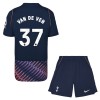 Maglia ufficiale Tottenham Hotspur Van De Ven 37 Trasferta 2026-27 per Bambino
