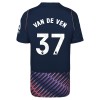Maglia ufficiale Tottenham Hotspur Van De Ven 37 Trasferta 2026-27 per Bambino