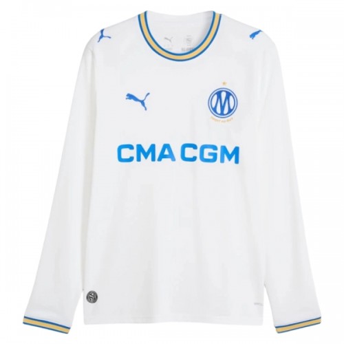 Maglia da Calcio a Maniche Lunghe Olympique de Marseille Casa 2026-27 per Uomo Maglia da Calcio a Maniche Lunghe Olympique de Marseille Casa 2026-27 per Uomo