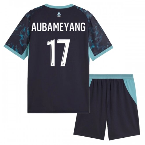 Maglia ufficiale Olympique de Marseille Aubameyang 17 Trasferta 2026-27 per Bambino Maglia ufficiale Olympique de Marseille Aubameyang 17 Trasferta 2026-27 per Bambino