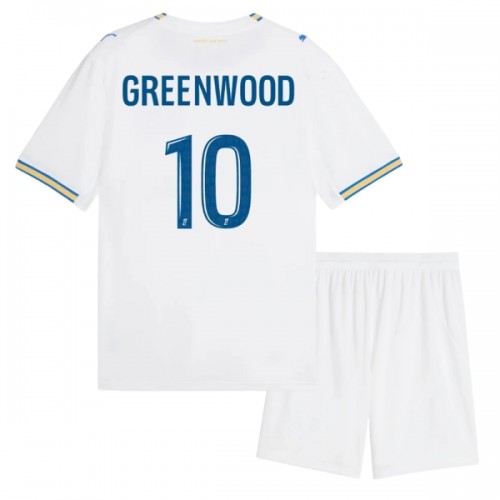 Maglia ufficiale Olympique de Marseille Greenwood 10 Casa 2026-27 per Bambino Maglia ufficiale Olympique de Marseille Greenwood 10 Casa 2026-27 per Bambino