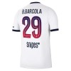 Maglia ufficiale Paris Saint Germain Bradley Barcola 29 Trasferta 2026-27 per Uomo