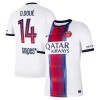 Maglia ufficiale Paris Saint Germain Desire Doue 14 Trasferta 2026-27 per Uomo Maglia ufficiale Paris Saint Germain Desire Doue 14 Trasferta 2026-27 per Uomo