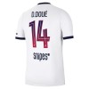 Maglia ufficiale Paris Saint Germain Desire Doue 14 Trasferta 2026-27 per Uomo