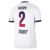 Maglia ufficiale Paris Saint Germain Hakimi 2 Trasferta 2026-27 per Uomo