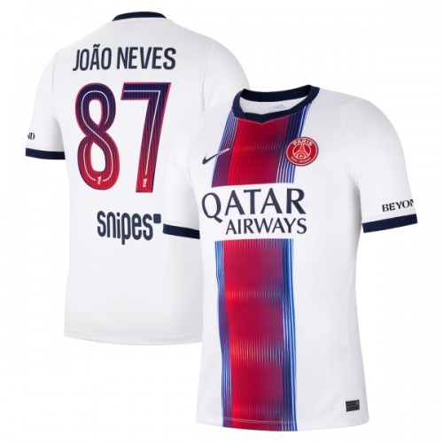 Maglia ufficiale Paris Saint Germain Joao Neves 87 Trasferta 2026-27 per Uomo Maglia ufficiale Paris Saint Germain Joao Neves 87 Trasferta 2026-27 per Uomo