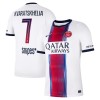 Maglia ufficiale Paris Saint Germain Kvaratskhelia 7 Trasferta 2026-27 per Uomo Maglia ufficiale Paris Saint Germain Kvaratskhelia 7 Trasferta 2026-27 per Uomo