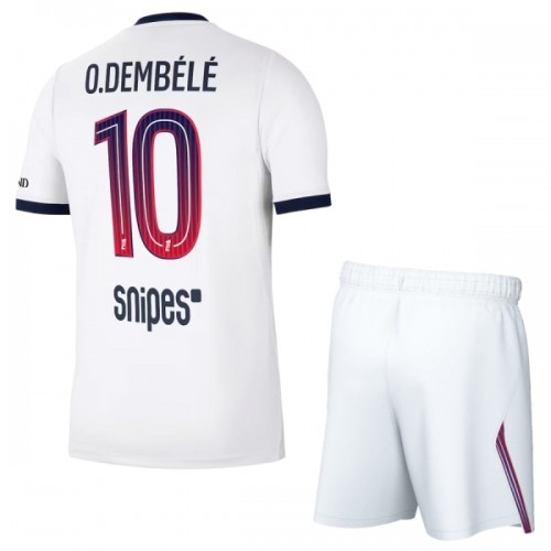 Maglia ufficiale Paris Saint Germain O. Dembele 10 Trasferta 2026-27 per Bambino Maglia ufficiale Paris Saint Germain O. Dembele 10 Trasferta 2026-27 per Bambino